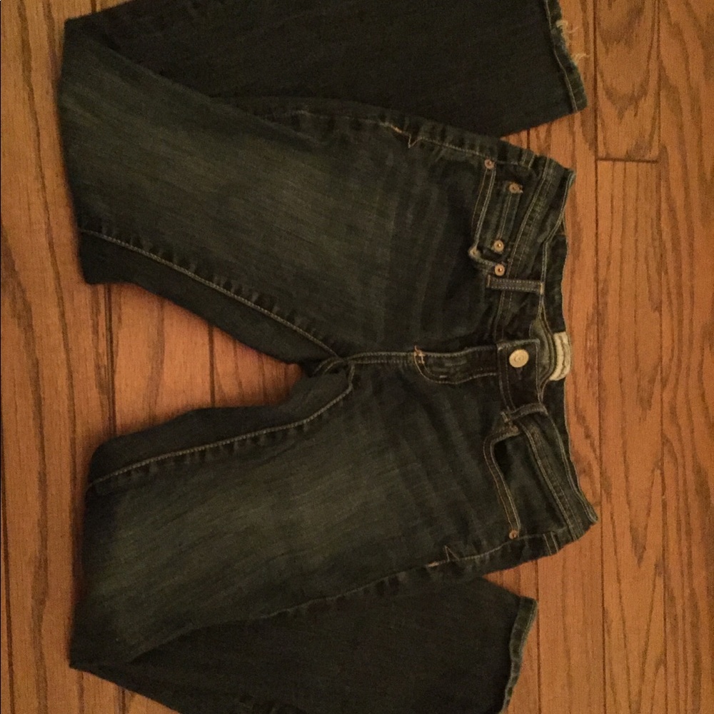 Aeropostale short flare jeans